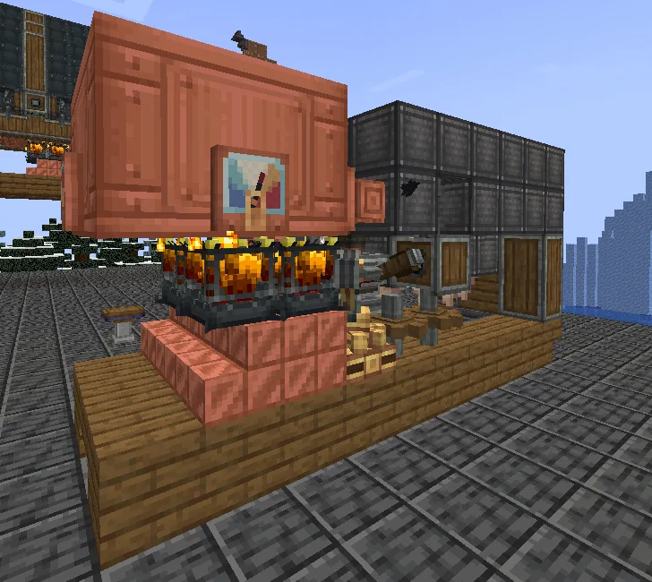 airship-optimised steam engine