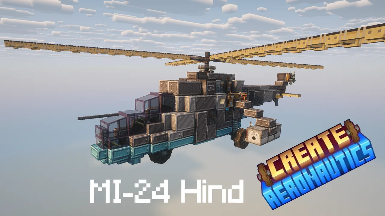 MI-24 Hind Helicopter / Survival friendly