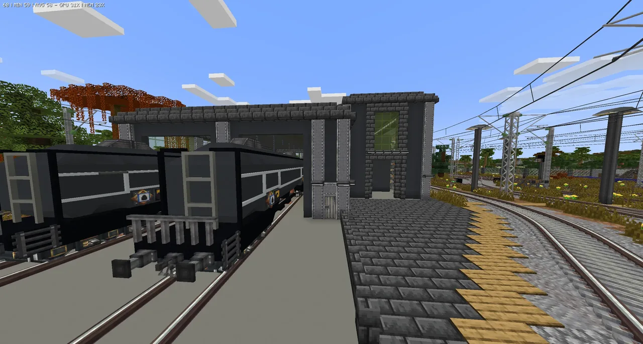 2 bay Train building housing 3 max tier steam engines