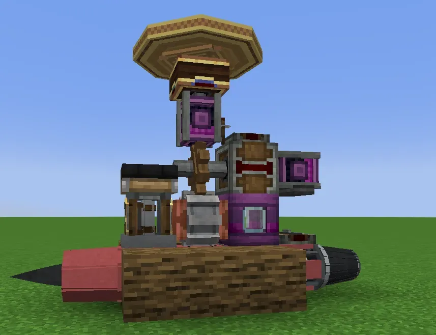 Jet on logs