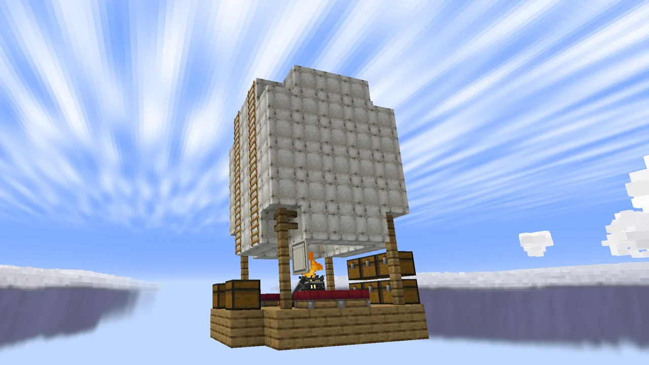 Simple hot air balloon