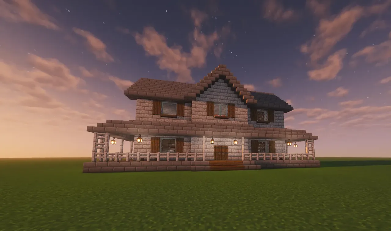 A nice, simple house.
