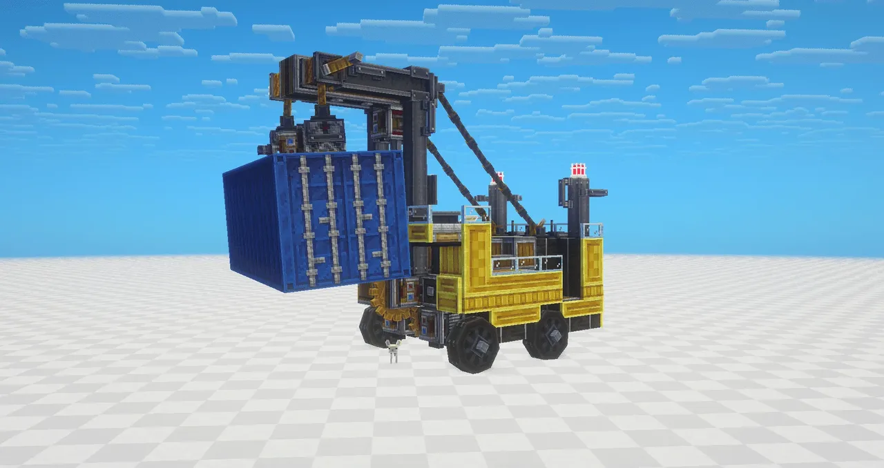 Metal Diesel forklift