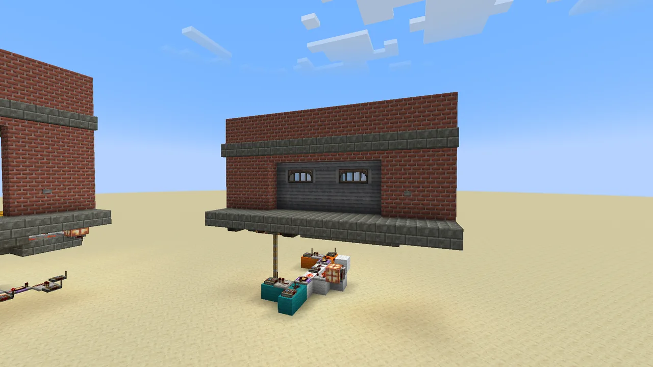 Realistic Garage Door