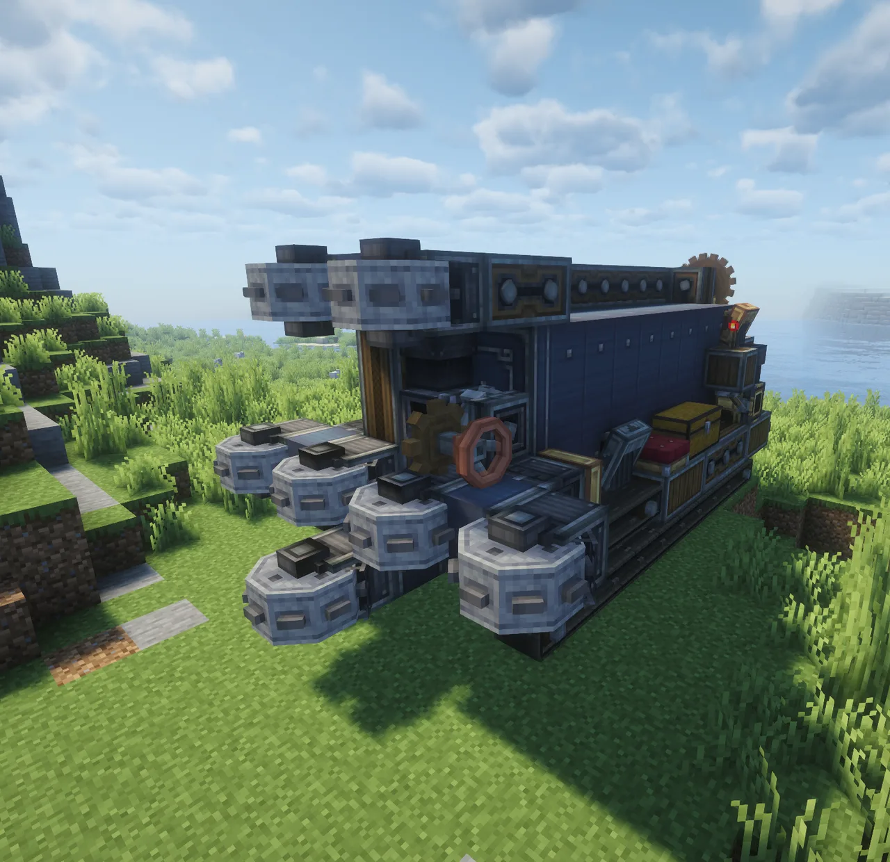 Large Aeronautics Mining Machine
