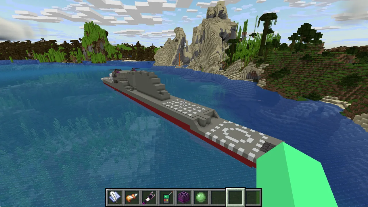 american missile cruiser
