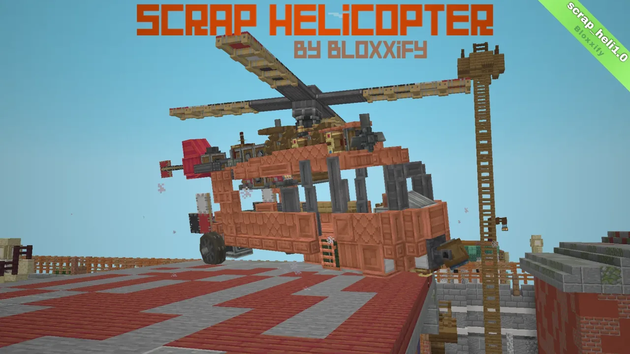 RUST Flying Scrap Helicopter (Check Desc.)
