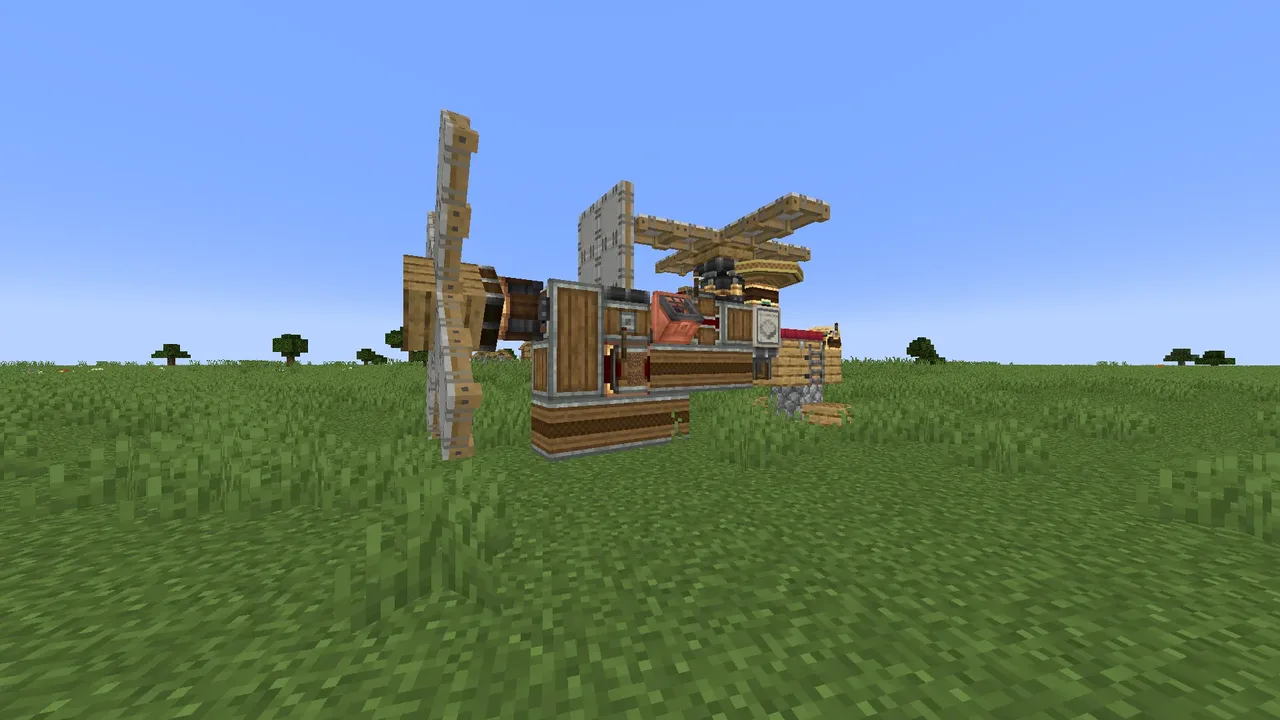 Create Aeronautics mini-helicopter. Minimal resources. Compact size. Fast.