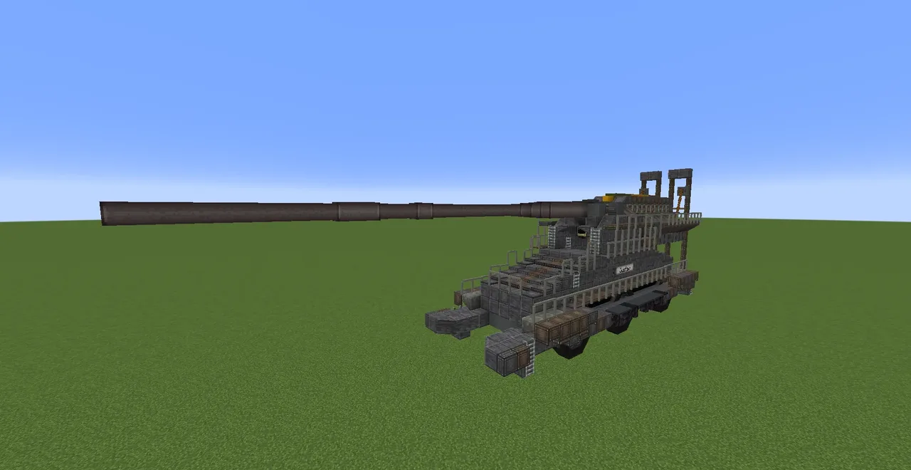 Schwerer Gustav with create aero