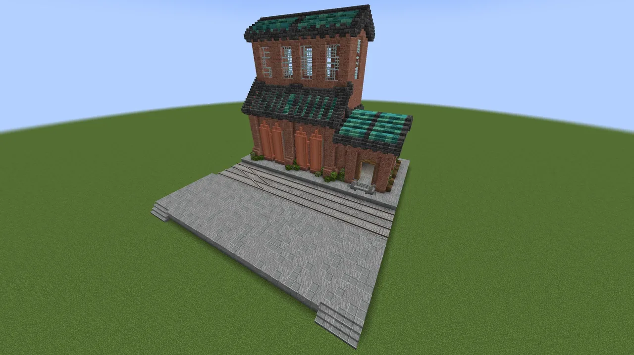 Train Station With Fluid depot.