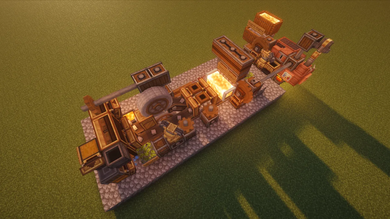 Self-Sustainable Concrete Farm for Survival