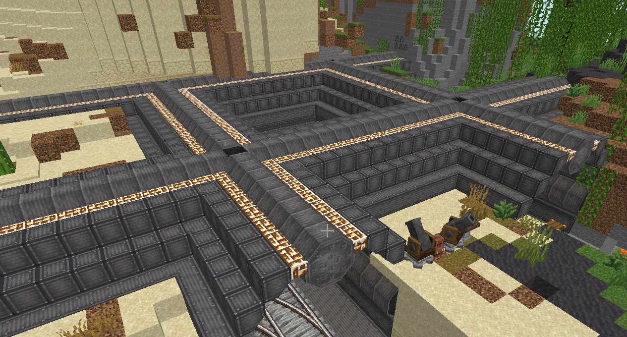 train tunnel 3way