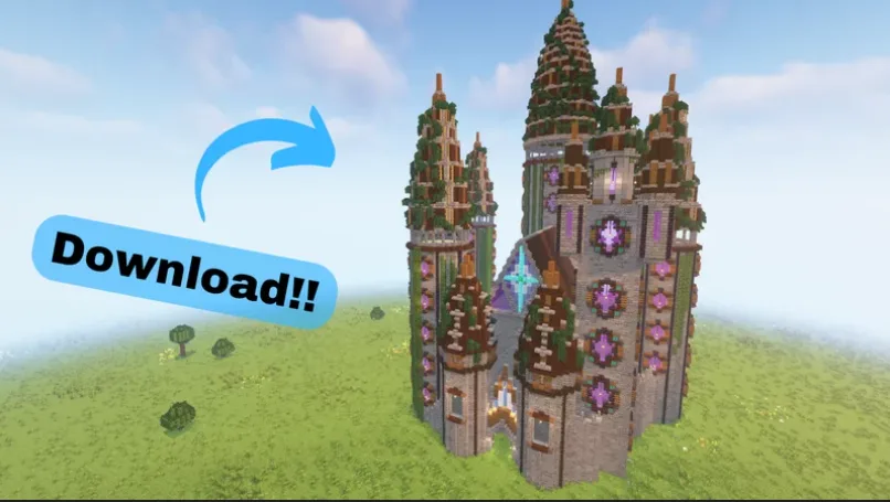 big dark castle