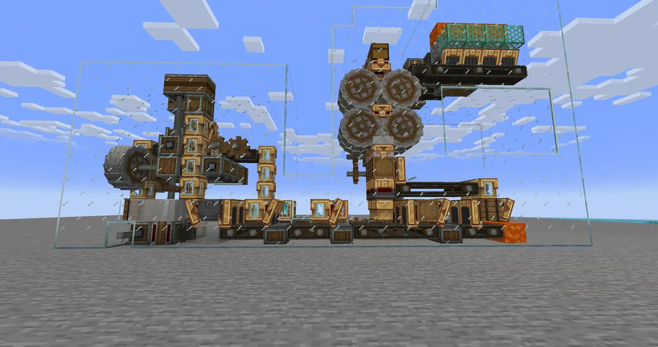 Netherite Scrap Production Line