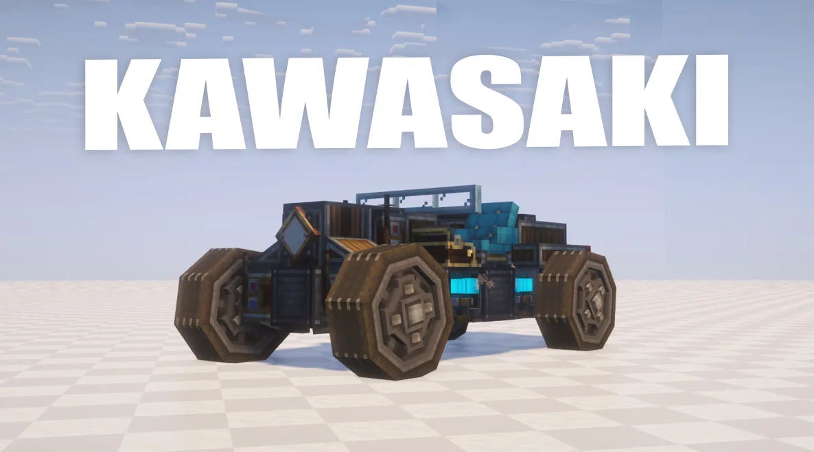Race car "Kawasaki"