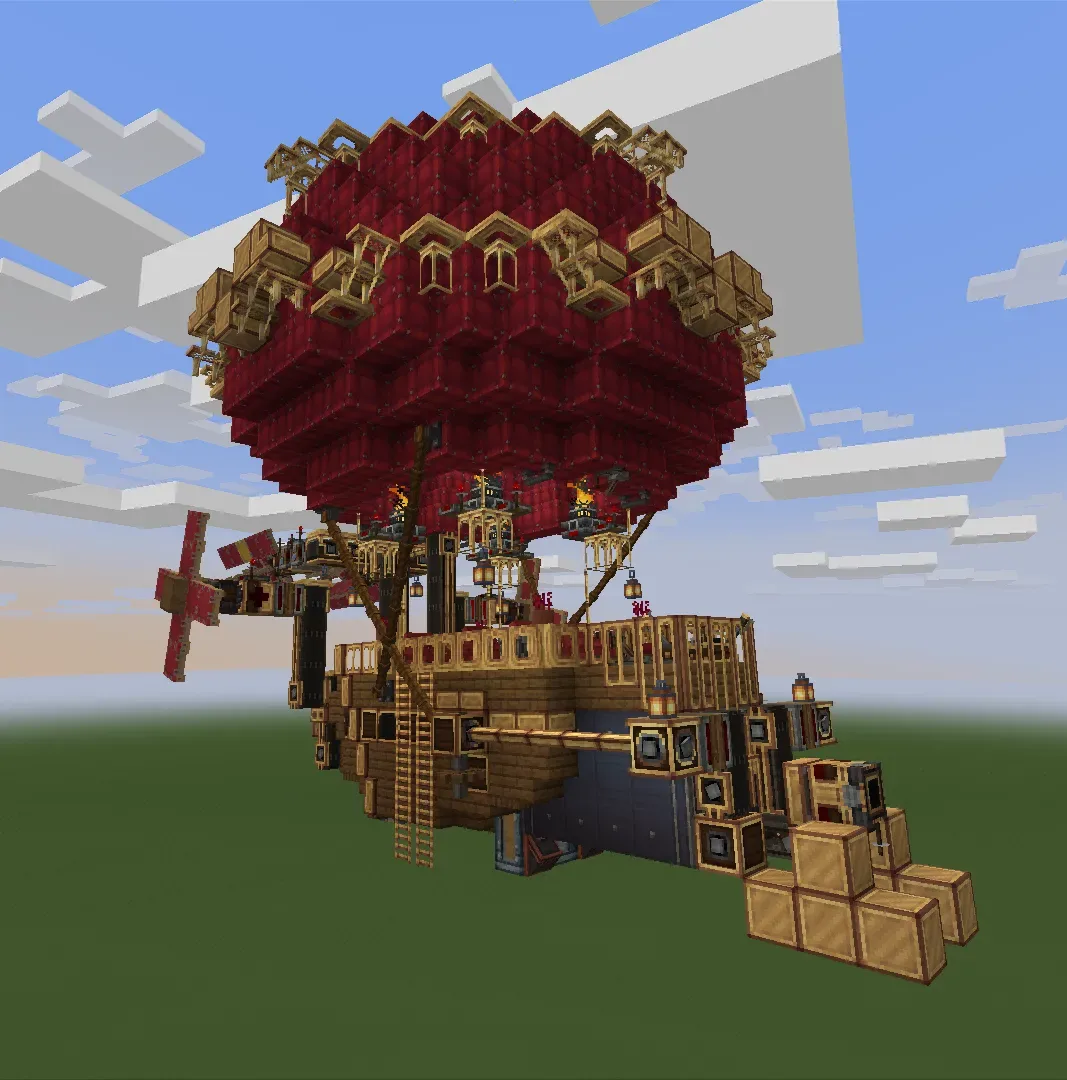 Auto-Pilot Airship | Zeppeline AUTOM0 | SURVIVAL FRIENDLY
