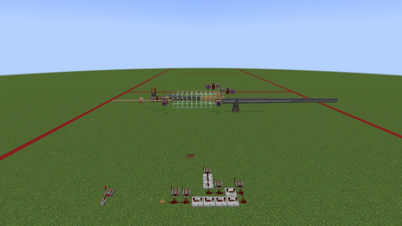 Compact big cannon with automatic loading