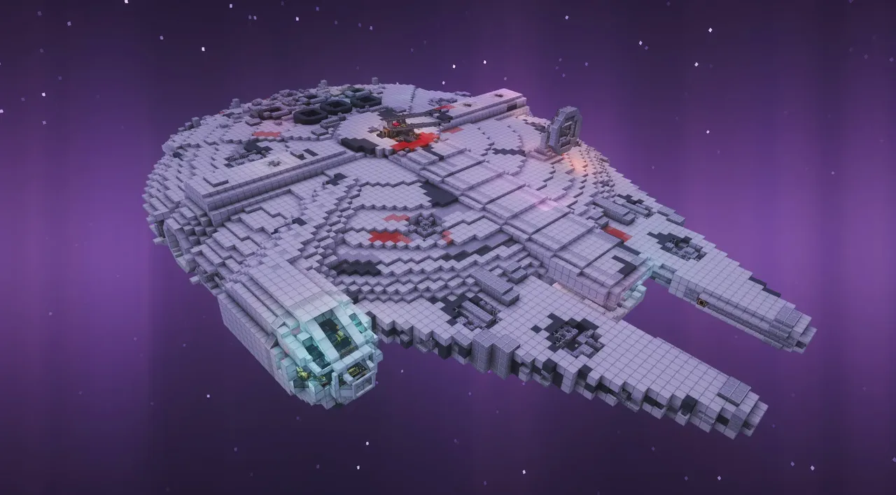 Accurate Working Millennium Falcon