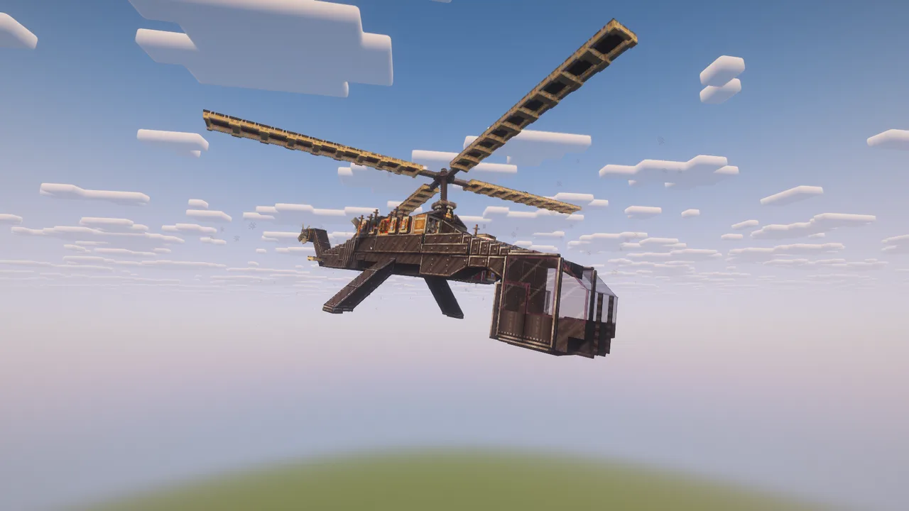 Sikorsky S-64 Skycrane Black