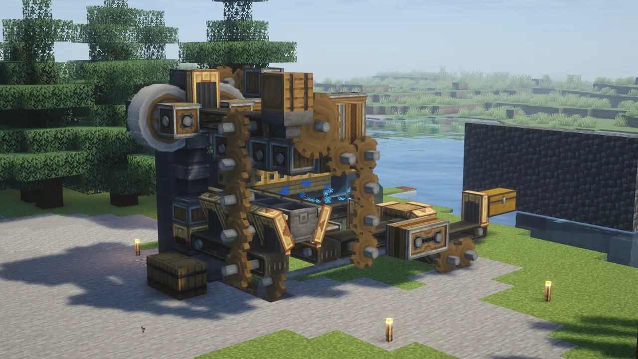 Ore Processor (vanilla create)