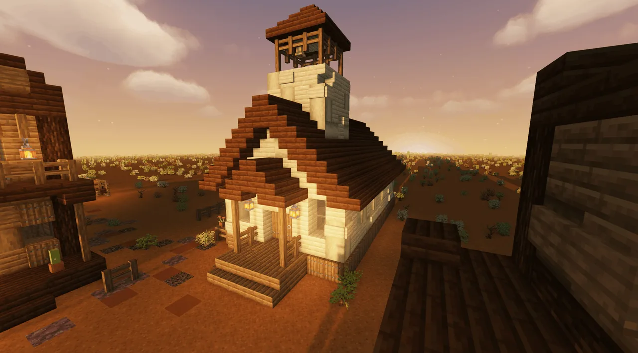 Wild west church