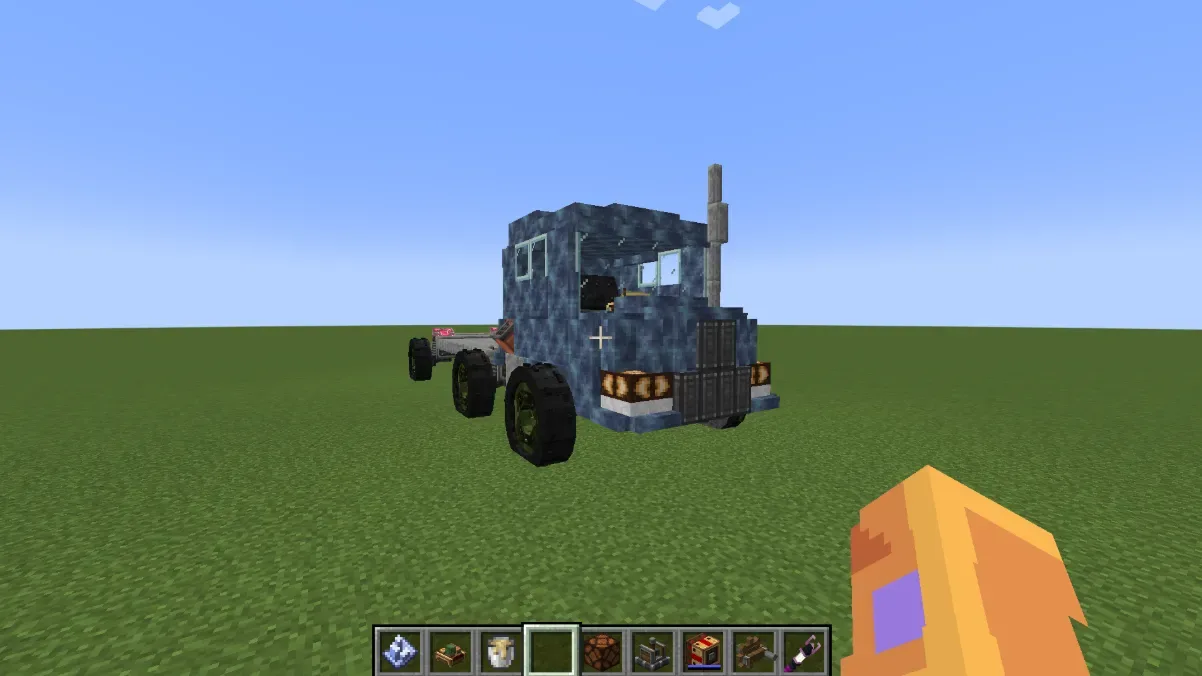 Gas powered Semitruck