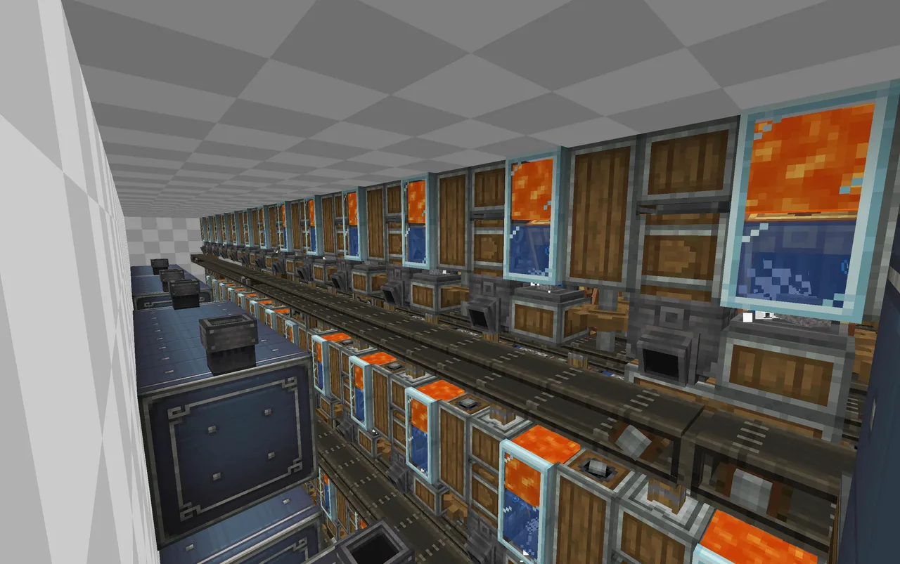 Massive iron farm inside