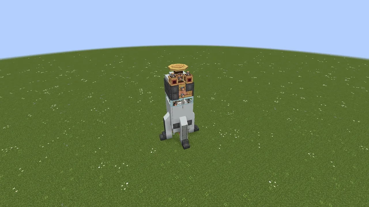 a small crewed rocket (improved)