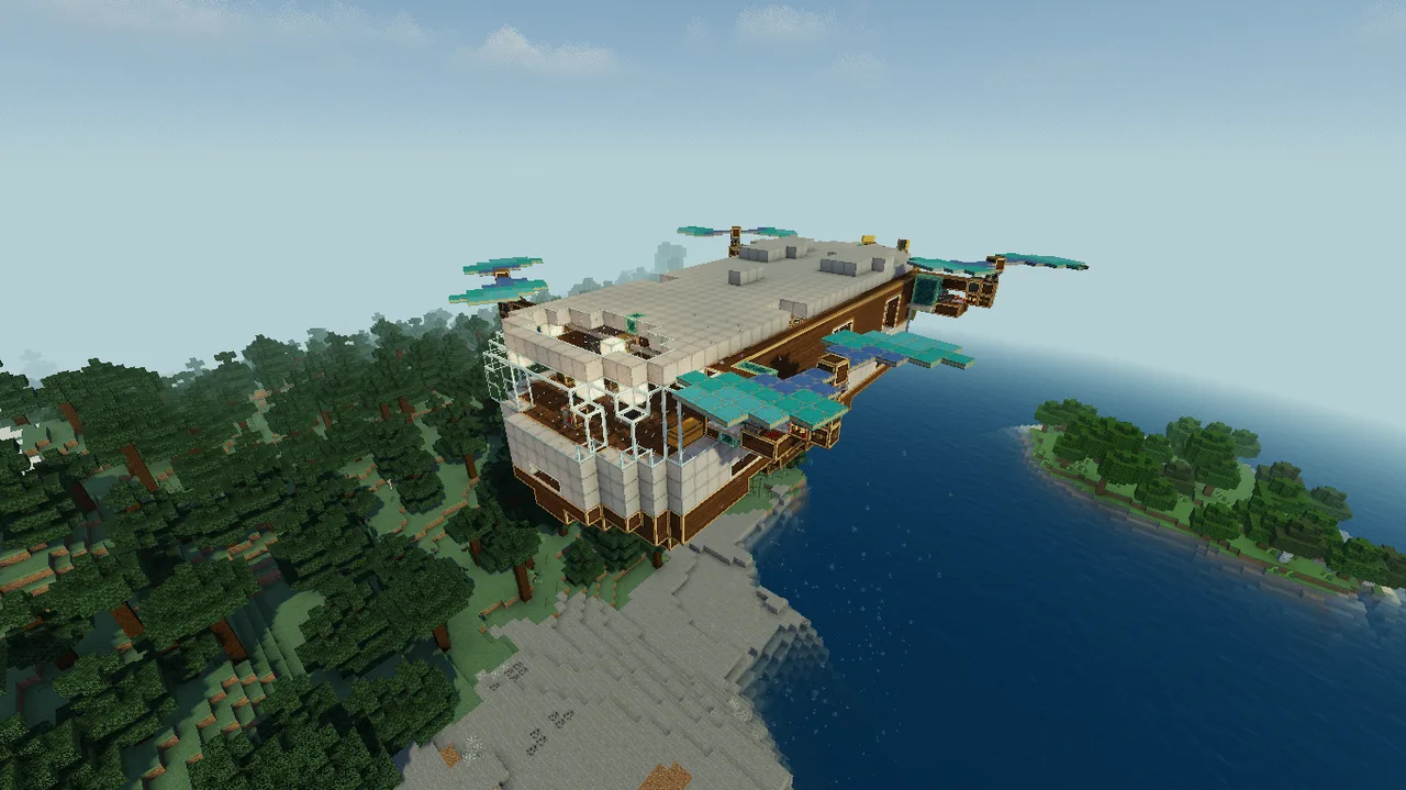 Huge Flying Base