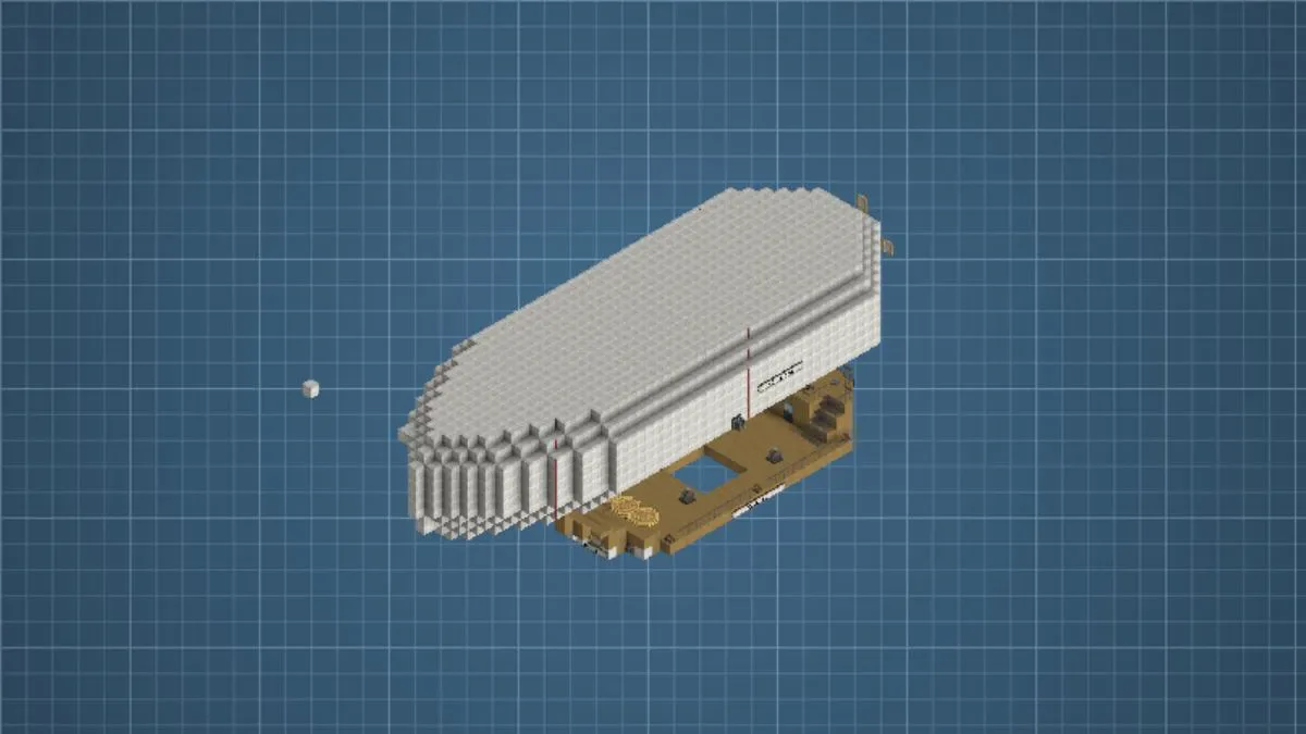 SS Jabroni (WASD controlled airship)