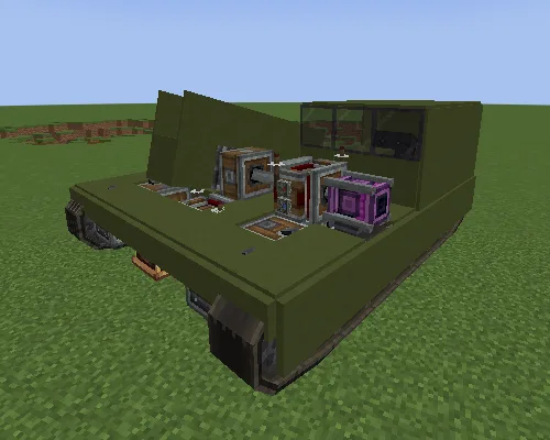 Tracked missile launcher