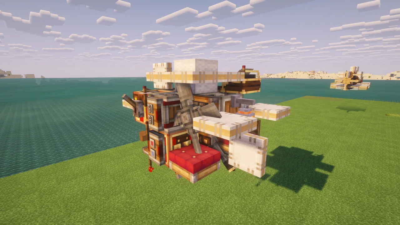 Smallest helicopter in Create Aeronautics possible!