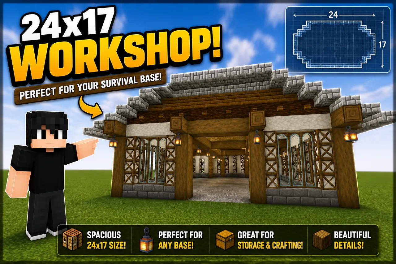 Large Workshop / Warehouse 24x17