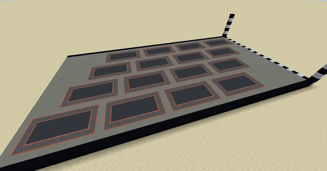 Race Course Challenge - 16 Car Spaces