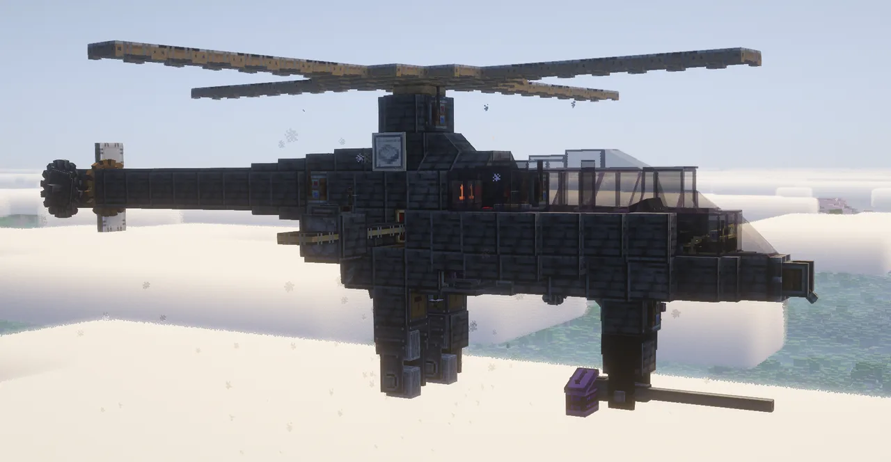 Heli With autocanon and bombs
