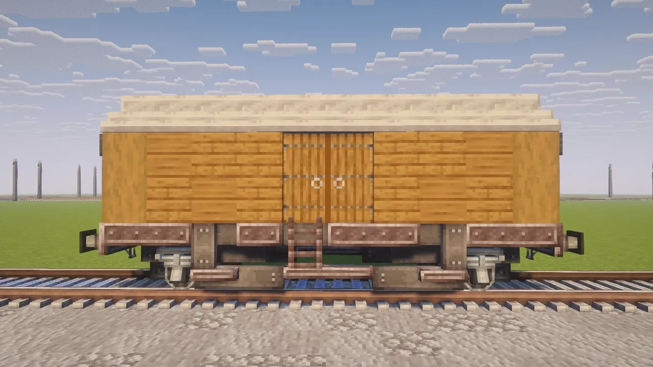 Freight Wooden Covered Boxcar (Empty)