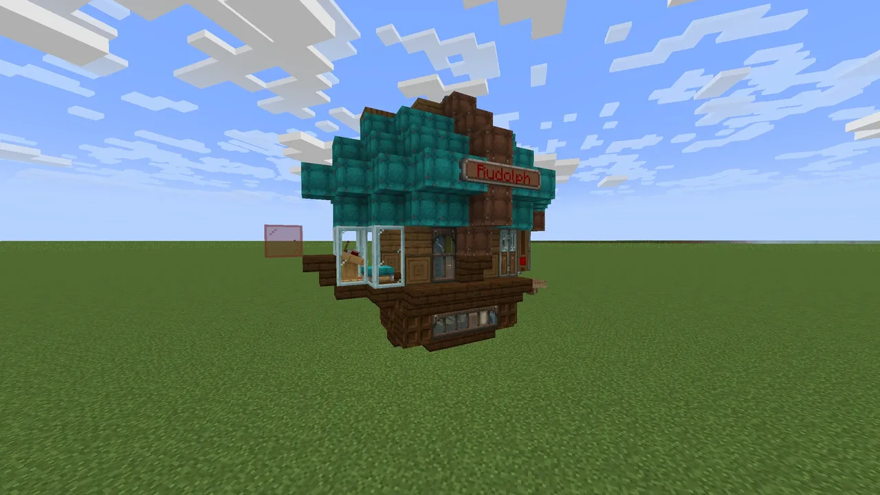Rudolph (Simple, early airship, 10+ m/s)