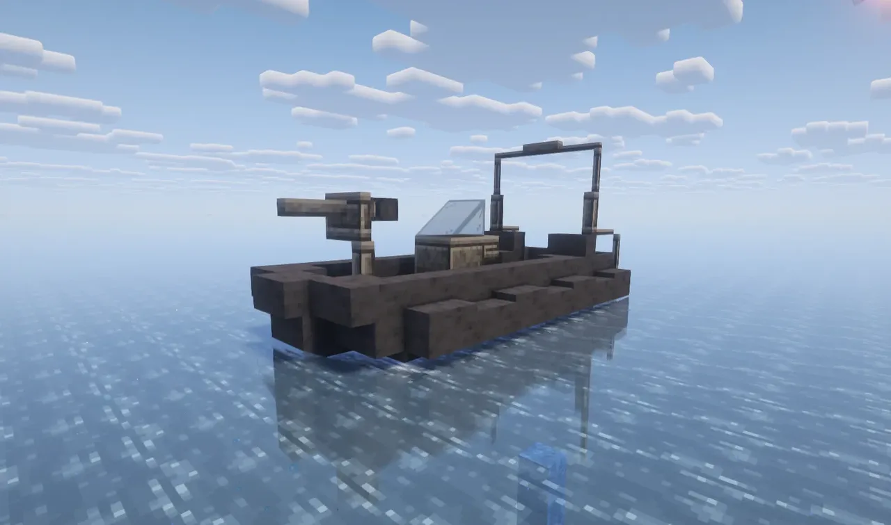 Military speedboat (Charlie Delta battleship 5x5x9 board piece)