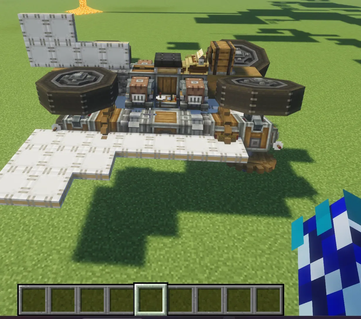 Wheel Propelled Plane