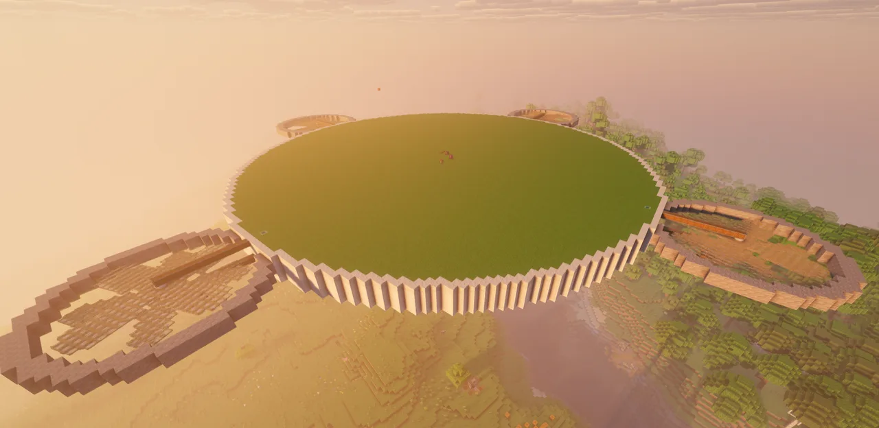 Flying island