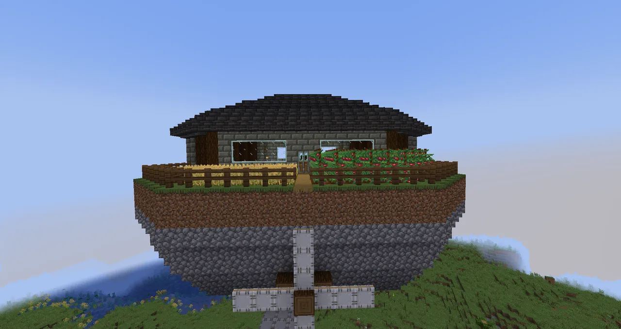 flying house