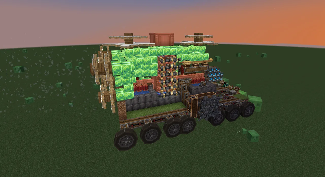 [STEAM ENGINE SHAFT] Boiler Car