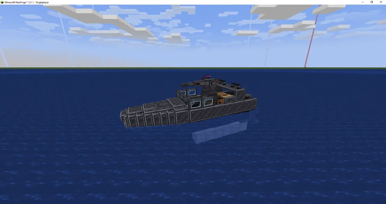 Small military boat