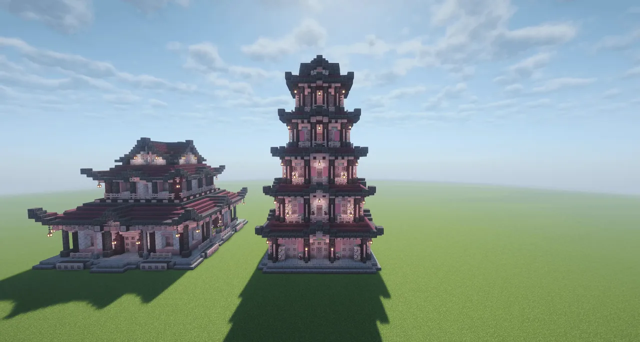 Cherry Blossom Pagoda by Stevler on Youtube