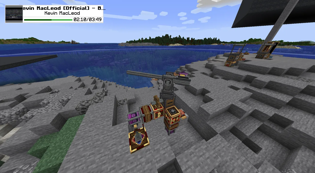 Joystick-Controlled Autocannon
