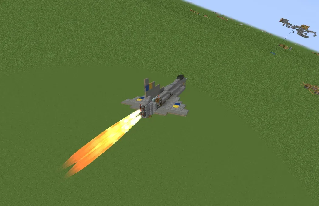 JAS 35 DRAKEN 3rd gen fighter jet (survival friendly)