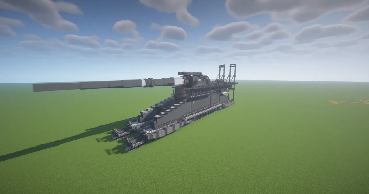 Heavy Armored Railway Cannon - Schwerer Gustav