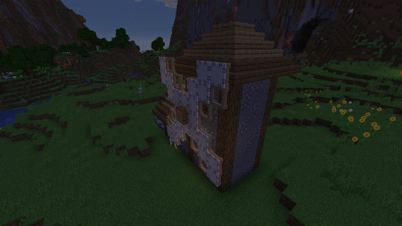 Windmill with wheatfarm