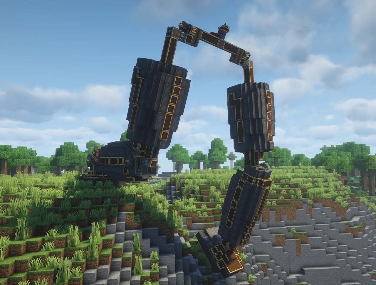 Fully Controllable Mech Legs