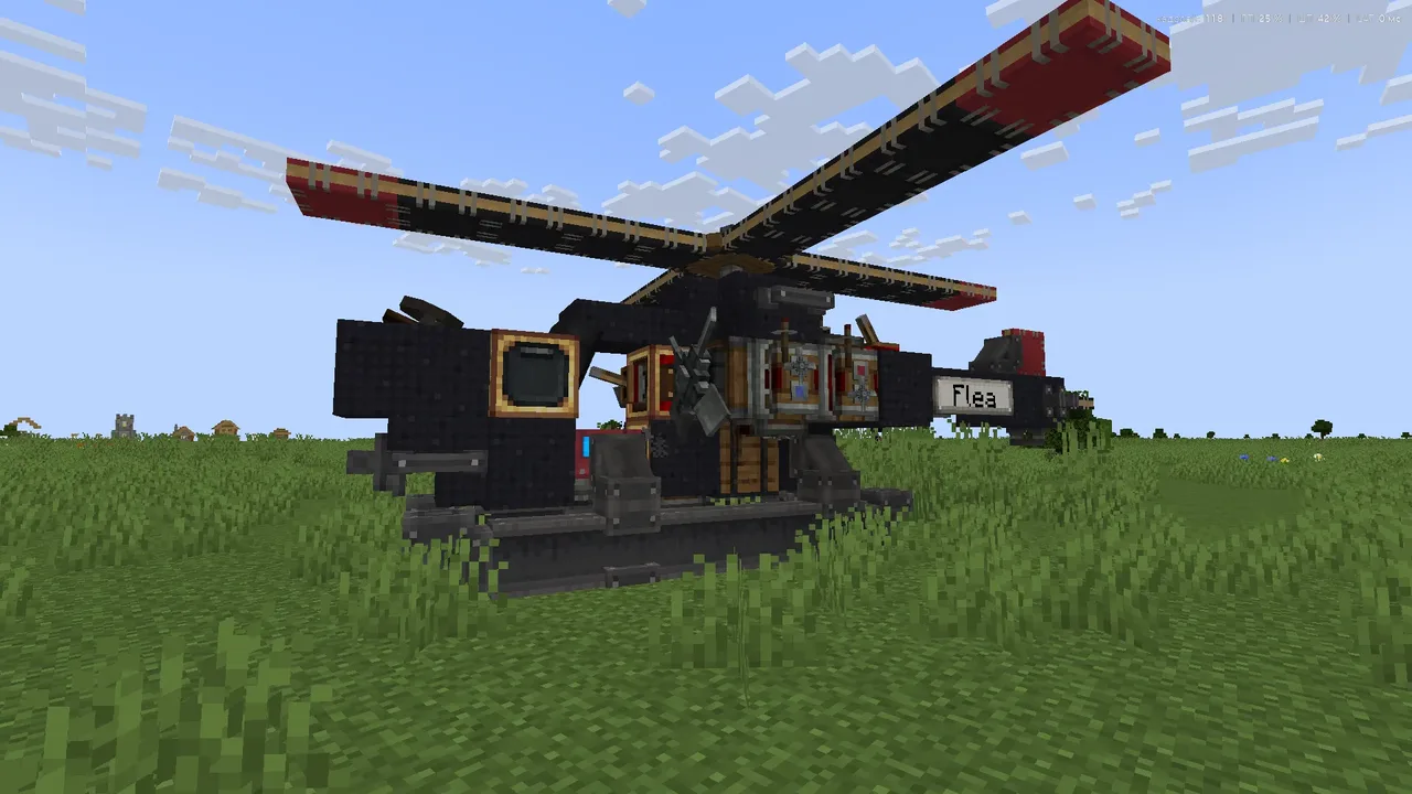 Reconnaissance and transport helicopter "Flea"